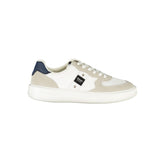 Blauer White Leather Men Sneaker -   -  Blauer.